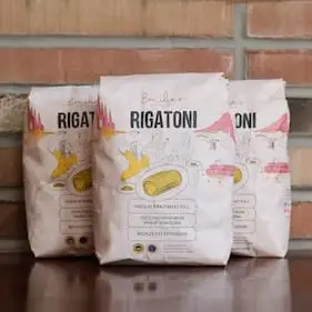 3 pack Rigatoni P.G.I. pasta gragnano image