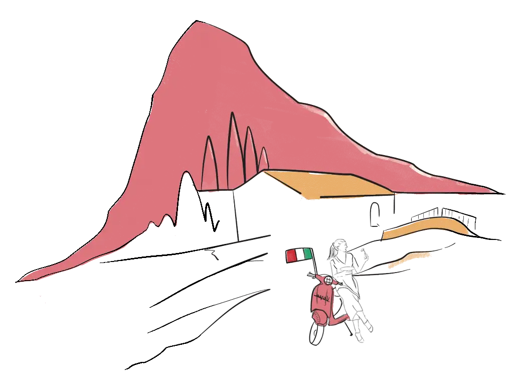 Rigatoni MOPED AND MOUNTAIN