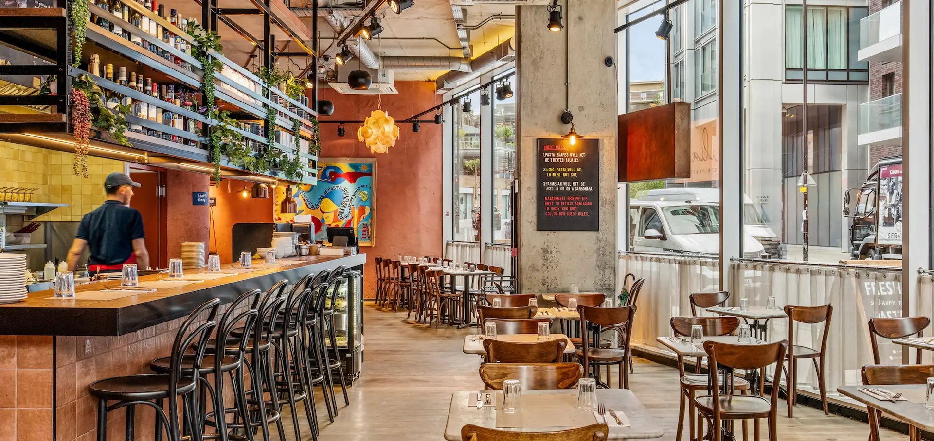 Aldgate fresh pasta restaurant london