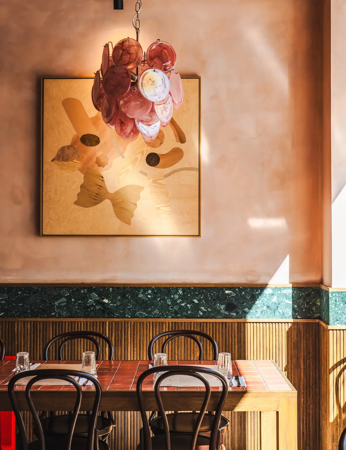 Emilia's Crafted Pasta restaurant on Baker Street, Marylebone