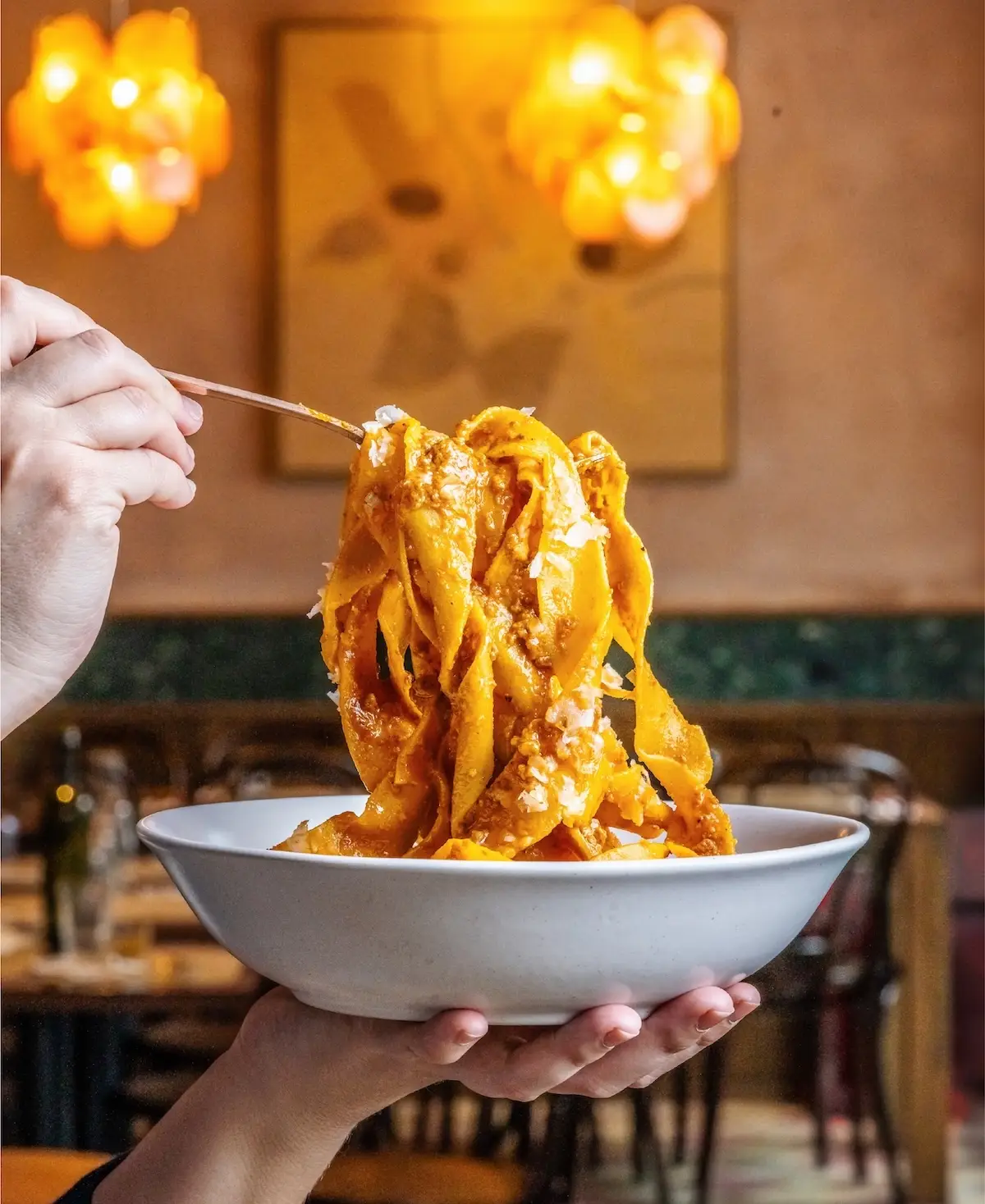 Fresh pasta bolognese in London